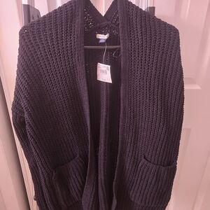 American Eagle Outfitters Dark Knit Sweater